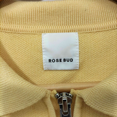 ローズバッド ROSE BUD 26SS POCKET ZIP CARDIGAN ポケットジップカーディガン レディース ONE SIZE