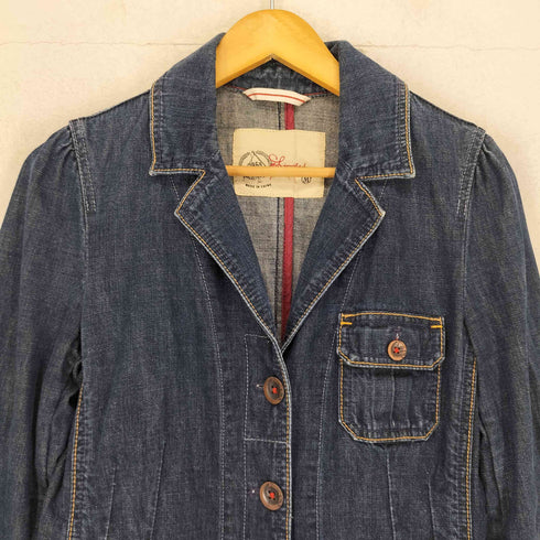 ギャップ Gap 00s OLD デニム テーラード ジャケット レディース M