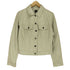 ギャップ Gap 00s OLD lamb leather ラムレザー 羊革 トラッカー ジャケット レディース S
