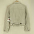 ギャップ Gap 00s OLD lamb leather ラムレザー 羊革 トラッカー ジャケット レディース S