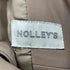 ノーリーズ NOLLEY’S lamb leather ラムレザー 羊革 ノーカラー ダブル ジャケット レディース 36
