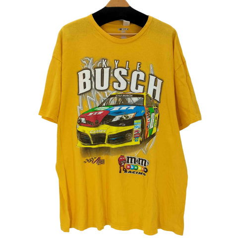 NASCAR 00S KYLE BUSCH レーシング 企業系 プリント Tシャツ S/S カットソー メンズ import:XL