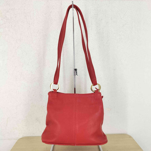 BRAMA LEATHER ブラマレザー genuine leather 本革 MADE IN CANADA カナダ製 リーフ ショルダーバッグ レディース