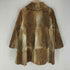 real fur リアルファー ハーフコート レディース