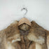 real fur リアルファー ハーフコート レディース