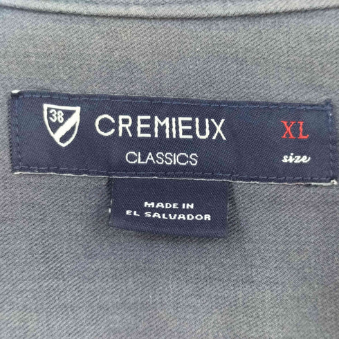 ダニエルクレミュ DANIEL CREMIEUX CLASSICS クラシックス リヨセル コットン 半袖 オープンカラーシャツ メンズ XL