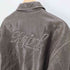 エックスガール X-girl EMBOSSED LOGO PATCH DISTRESSED FAUX LEATHER JACKET レディース JPN:M