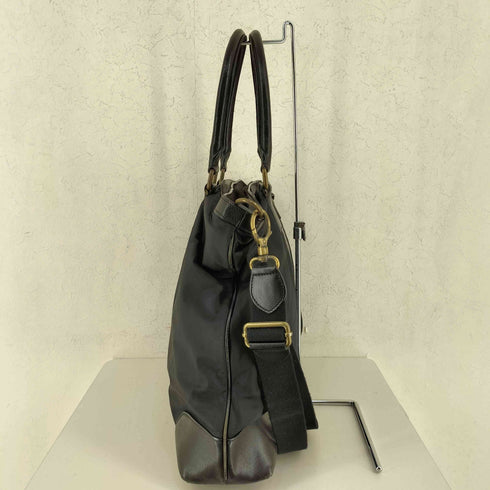 コーチ COACH ボンベ レザー ナイロン ビジネス トート 2Way バッグ レディース FREE