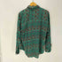 MAXX FM 90S USA製 レーヨン ペイズリー 幾何学 総柄 L/S シャツ メンズ import:M