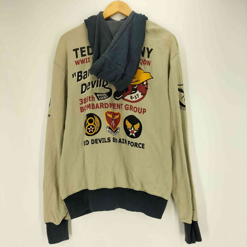 テッドカンパニー TED COMPANY プリント ジップアップパーカー メンズ 44