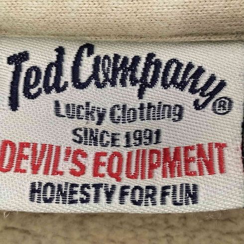 テッドカンパニー TED COMPANY プリント ジップアップパーカー メンズ 44