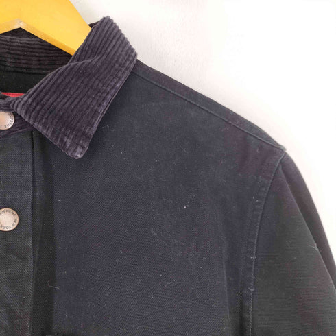 シュプリーム Supreme 19AW SCRIPT CANVAS SNAP SHIRT スクリプト キャンバス スナップシャツ メンズ import:M