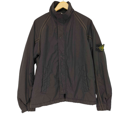 ストーンアイランド STONE ISLAND GARMENT DYED PADDED NYLON JACKET ガーメントダイパテッドジャケット パイピング メンズ import:L