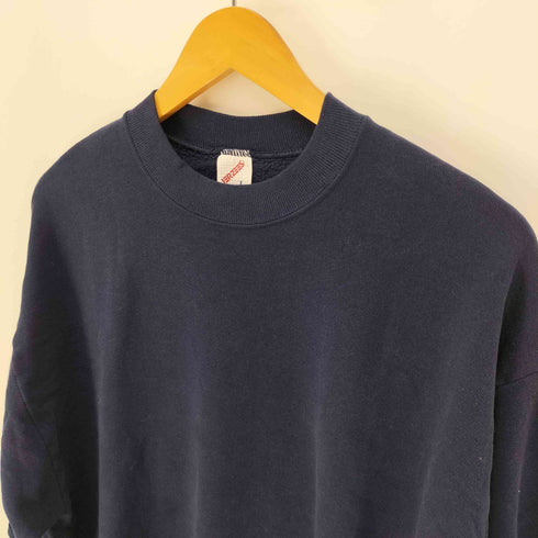 ジャージーズ JERZEES 90S USA製 裏起毛 無地 クルーネック スウェット メンズ import:L