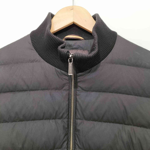 ムーレー MOORER DOWN JACKET ニット切替 ダウンジャケット メンズ EUR:48