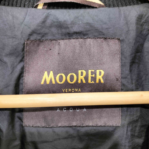 ムーレー MOORER DOWN JACKET ニット切替 ダウンジャケット メンズ EUR:48