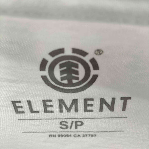 エレメント ELEMENT ロゴプリント クルーネックTシャツ メンズ import:S