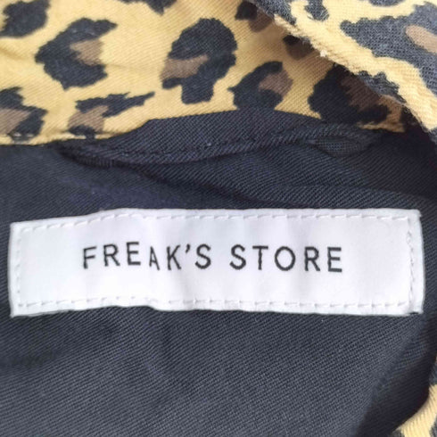 フリークスストア FREAKS STORE レオパード柄 ボーリングシャツ メンズ JPN:M