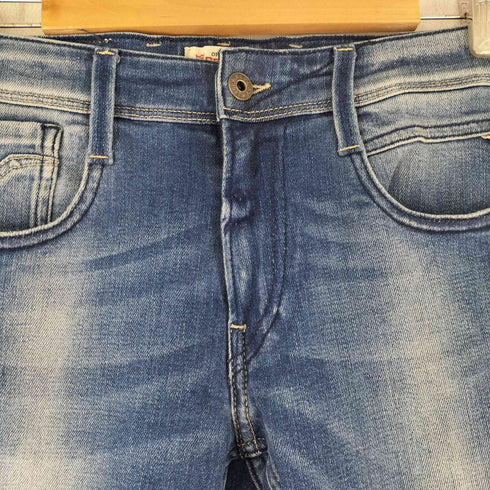 リプレイ REPLAY anbass ストレッチ デニムパンツ メンズ 29inch