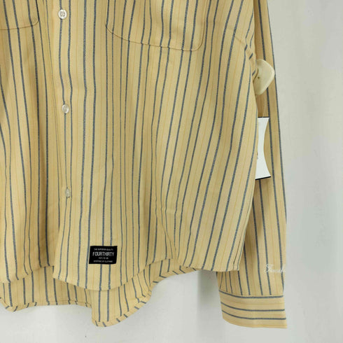 フォーサーティ 430 fourthirty L/S STRIPE BIG SHIRTS メンズ JPN:1