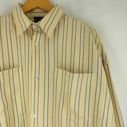 フォーサーティ 430 fourthirty L/S STRIPE BIG SHIRTS メンズ JPN:1