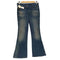 ディーゼル DIESEL D-HUSH distressed bootcut jeans ダメージ加工 ディストレスト ブーツカット デニム パンツ レディース 25
