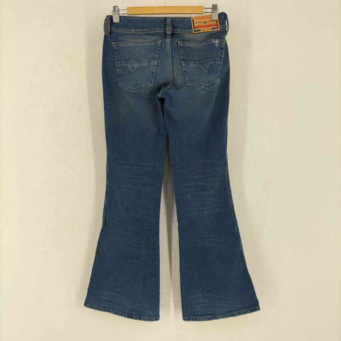 ディーゼル DIESEL D-HUSH distressed bootcut jeans ダメージ加工 ディストレスト ブーツカット デニム パンツ レディース 25