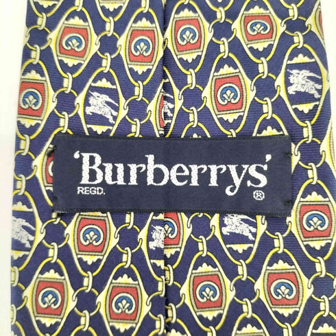 バーバリーズ BURBERRYS チェーン ホース シルク ネクタイ メンズ