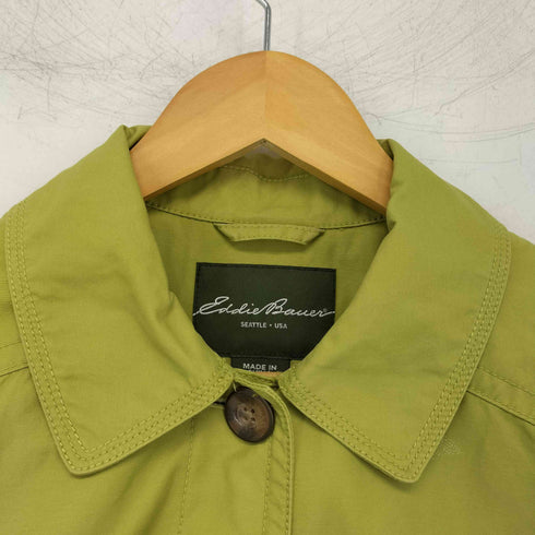 エディーバウアー Eddie Bauer ステンカラーコート レディース PL