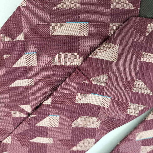 アイムプロダクトイッセイミヤケ im product ISSEY MIYAKE 総柄 シルク ネクタイ メンズ