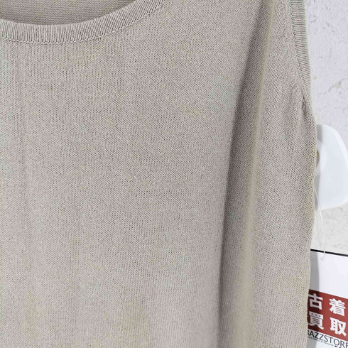 ダナキャランニューヨーク DKNY コットン レーヨン ノースリーブ ワンピース レディース S