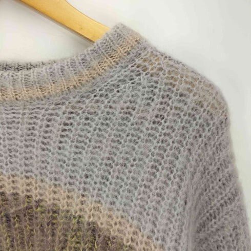 アメリ AMERI MOHAIR BICOLOR LOOSE KNIT レディース FREE
