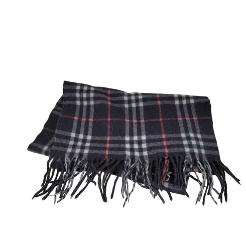 バーバリーズ BURBERRYS pure cashmere カシミヤ100 MADE IN ENGLAND 英国製 チェック マフラー メンズ