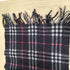 バーバリーズ BURBERRYS pure cashmere カシミヤ100 MADE IN ENGLAND 英国製 チェック マフラー メンズ