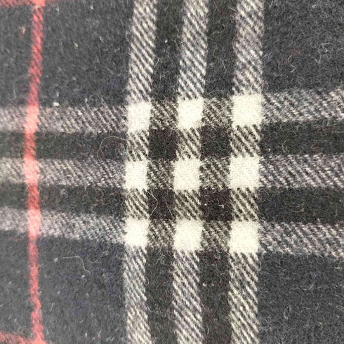 バーバリーズ BURBERRYS pure cashmere カシミヤ100 MADE IN ENGLAND 英国製 チェック マフラー メンズ