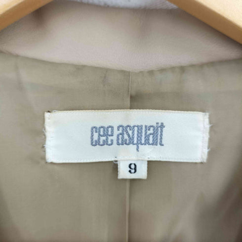 CEE ASQUAIT シーアスクワット ラムレザージャケット レディース JPN:9号