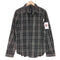 ダブルジェイケイ wjk 2 HOOK SHIRT 長袖 チェック フック シャツ メンズ S