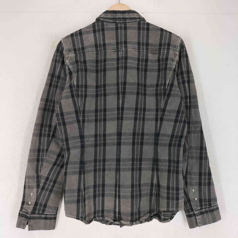 ダブルジェイケイ wjk 2 HOOK SHIRT 長袖 チェック フック シャツ メンズ S