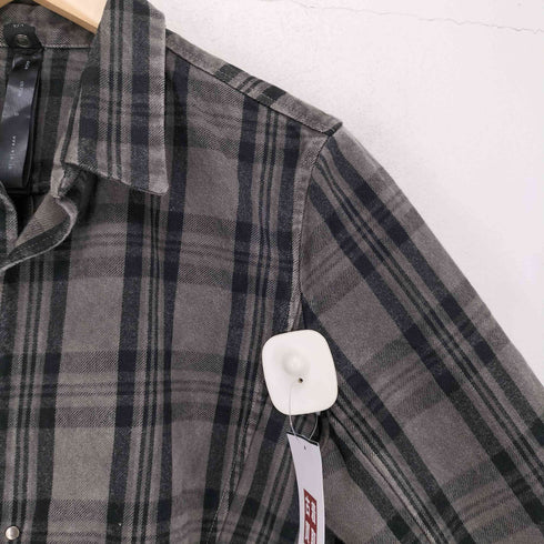ダブルジェイケイ wjk 2 HOOK SHIRT 長袖 チェック フック シャツ メンズ S