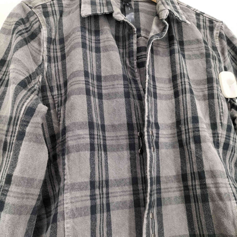 ダブルジェイケイ wjk 2 HOOK SHIRT 長袖 チェック フック シャツ メンズ S