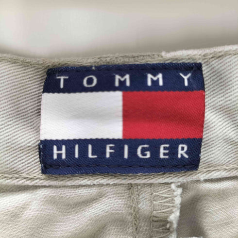 トミーヒルフィガー TOMMY HILFIGER 90S OLD フラッグ タグ ワイド バギー チノ トラウザー パンツ ビックサイズ 極太 メンズ