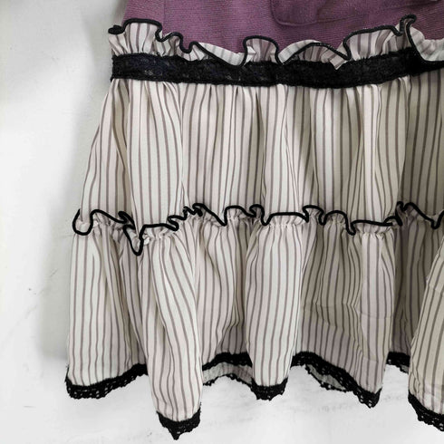 アクシーズファム axes femme ゴシック GOTHIC レース フリル ブラウスワンピース レディース JPN:M