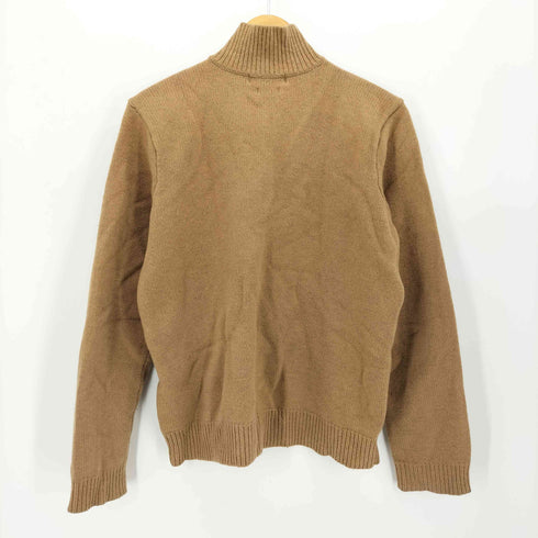 ポロバイラルフローレン Polo by RALPH LAUREN 90S LAMBSWOOL ポニー刺繍 ハーフジップ ニット メンズ import:L