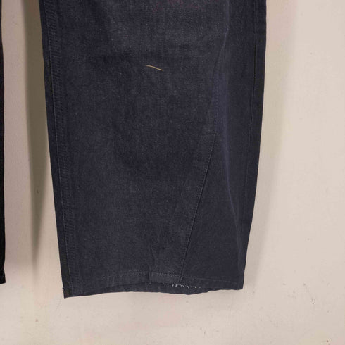 マウジー moussy 26SS HORSESHOE BAGGY ホースシューバギーデニムパンツ レディース JPN:1