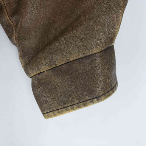 スライ SLY VINTAGE F/LEATHER S/ブルゾン ヴィンテージ フェイクレザー ショート ブルゾン レディース FREE