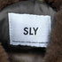 スライ SLY VINTAGE F/LEATHER S/ブルゾン ヴィンテージ フェイクレザー ショート ブルゾン レディース FREE