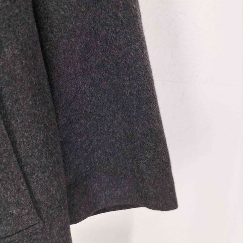 DANTE FIRENZE ダンテフィレンツェ pure cashmere カシミヤ100 比翼 ステンカラー ロング コート メンズ M