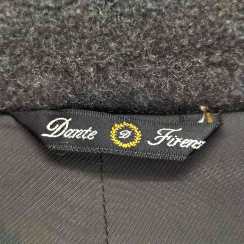 DANTE FIRENZE ダンテフィレンツェ pure cashmere カシミヤ100 比翼 ステンカラー ロング コート メンズ M