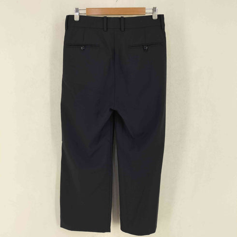 トゥモローランド TOMORROWLAND ウール 2プリーツストレートスラックス メンズ S