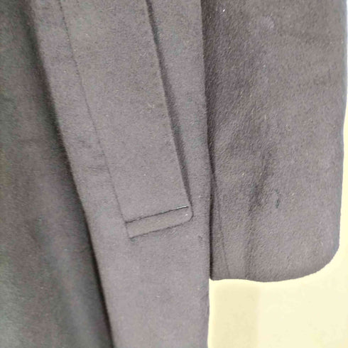 HAWKE EYE ホークアイ pure cashmere カシミヤ100 比翼 ステンカラー ロング コート メンズ 165